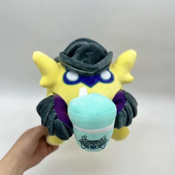 Jouet en Peluche Valorant Geeko Wingman Mosh Pit Jouet en Peluche Périphérique de Jeu 22cm Kawaii Poupée en Coton Doux Rembourrée Ornement Artisanat Cadeaux Jouets DMH