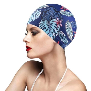 TIMIFIS Bonnet de Bain Adulte Bonnet de Bain Moulé Bonnet de Piscine en Silicone Uni Protection des Oreilles Bonnet de Bain Cadeaux de Noël