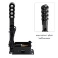 thumbnail image 3 of Frein à Main de Course Sim USB pour PC 14 Bits pour G25/G27/G29/T300/T500 pour Asseto Noir, 3 of 11