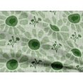 thumbnail image 5 of oneOone Rayon Light Green Fabric Block Craft Projects Decor Fabric Printed By The Yard 56 Inch Wide, 5 of 5