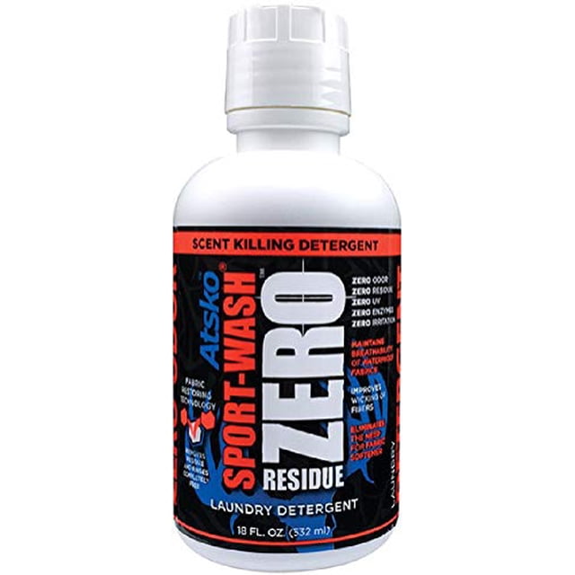 Atsko Zero Sport Wash Laundry Detergent, Black, 18 oz