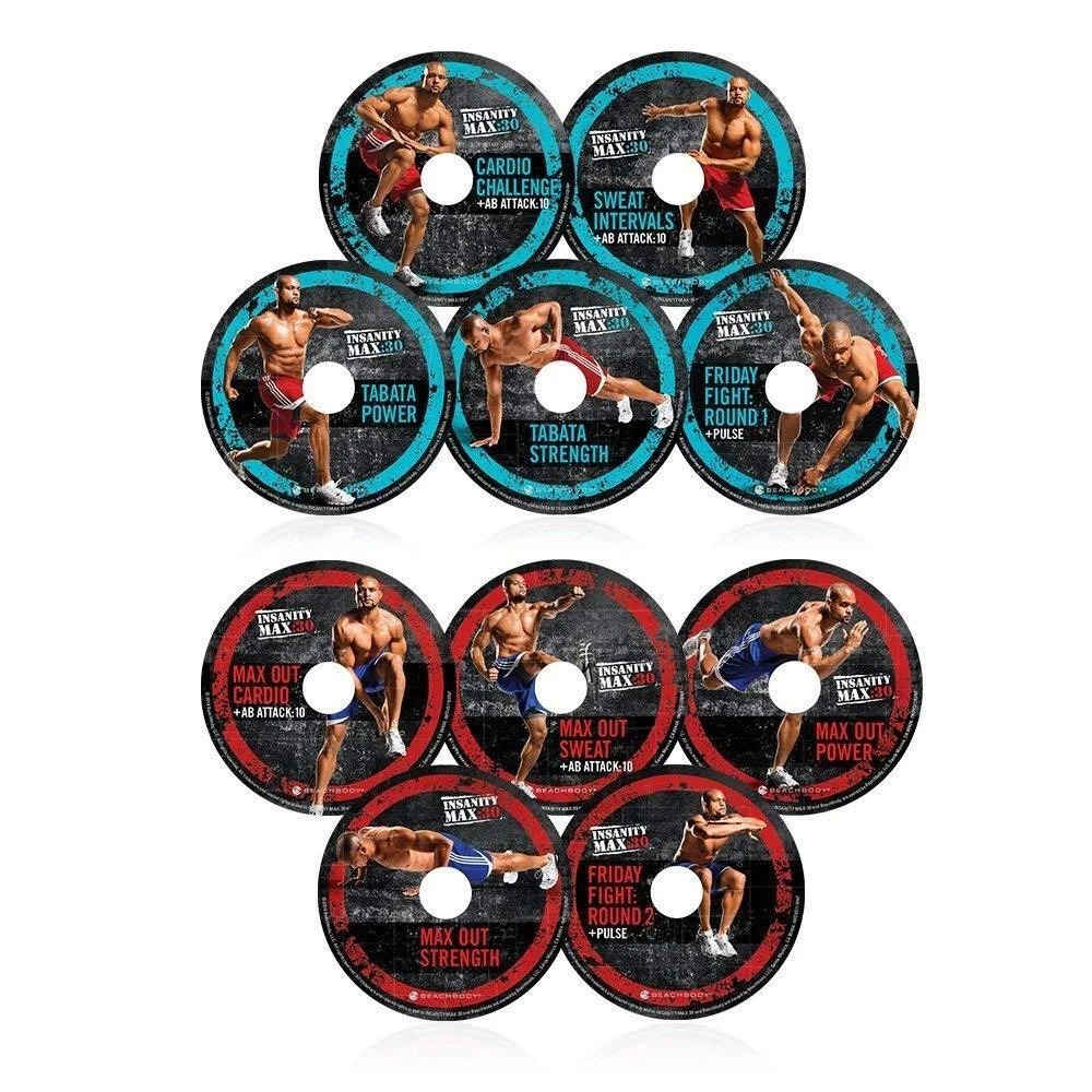 INSANITY MAX 30 Base Kit | Workout DVD , 60 Day Total Body