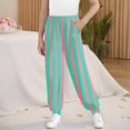 thumbnail image 1 of Cowsor Girls Graphic Print Sweatpants Athletic Drawstring Joggers Cute Track Pants with Pockets for Kids, 1 of 6