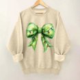 thumbnail image 1 of Meihcang Chandails Molletonnés Surdimensionnés pour Femmes, Graphique de Noël, Mignons Chandails à Enfiler, Hauts Coupe Ample, Col Rond, Chandails Molletonnés, Cadeaux de Noël pour Femmes à Moins de 20 $, 1 of 3