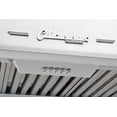 thumbnail image 2 of Hotte de Cuisinière Rétro Classique de 24 Pouces sous Armoire avec Filtres à Chicanes en Acier Inoxydable, Blanc Guimauve, 2 of 6