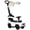 White, variant on Aosom Push Car for Toddler, 3-in-1 Licensed G350 Toddler Car Stroller Sliding Car,  Baby Walker Foot to Floor Slider with Horn, Steering, Foot Rest, Seat Storage, Safe Design, Black