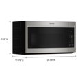 thumbnail image 2 of Maytag 1.7 cu ft. Stainless Steel Over-The-Range Microwave , 300 CFM, 2 of 5