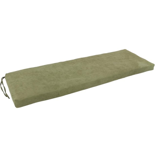 Coussin de Banc en Microsuède de 60 Po sur 19 Po