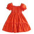 thumbnail image 4 of LOVZFMLL Girl's Maid Farm Style Long Sleeves Velvet Court Style Dress, 4 of 9