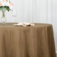 thumbnail image 3 of LNGOOR 108” Wholesale Round Tablecloth Polyester Round Table Linens For Wedding Party Banquet Restaurant -  WHITE, 3 of 11