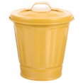 thumbnail image 1 of Small Desk Trash Can Metal Trash Can Iron Garbage Storage Bin with Lid Metal Pail, 1 of 8