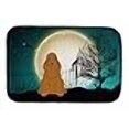 thumbnail image 3 of Carolines Treasures BB2285DDM Halloween Scary Cocker Spaniel Red Dish Drying Mat, 3 of 4