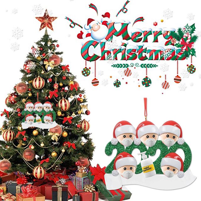 2020 Personalized Decorations Family Ornament Christmas 2ML Of Holiday Survived Decoration & Hangs