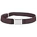 thumbnail image 3 of Kids Elastic Adjustable Strech Belt With Silver Square Buckle - Brown, 3 of 4