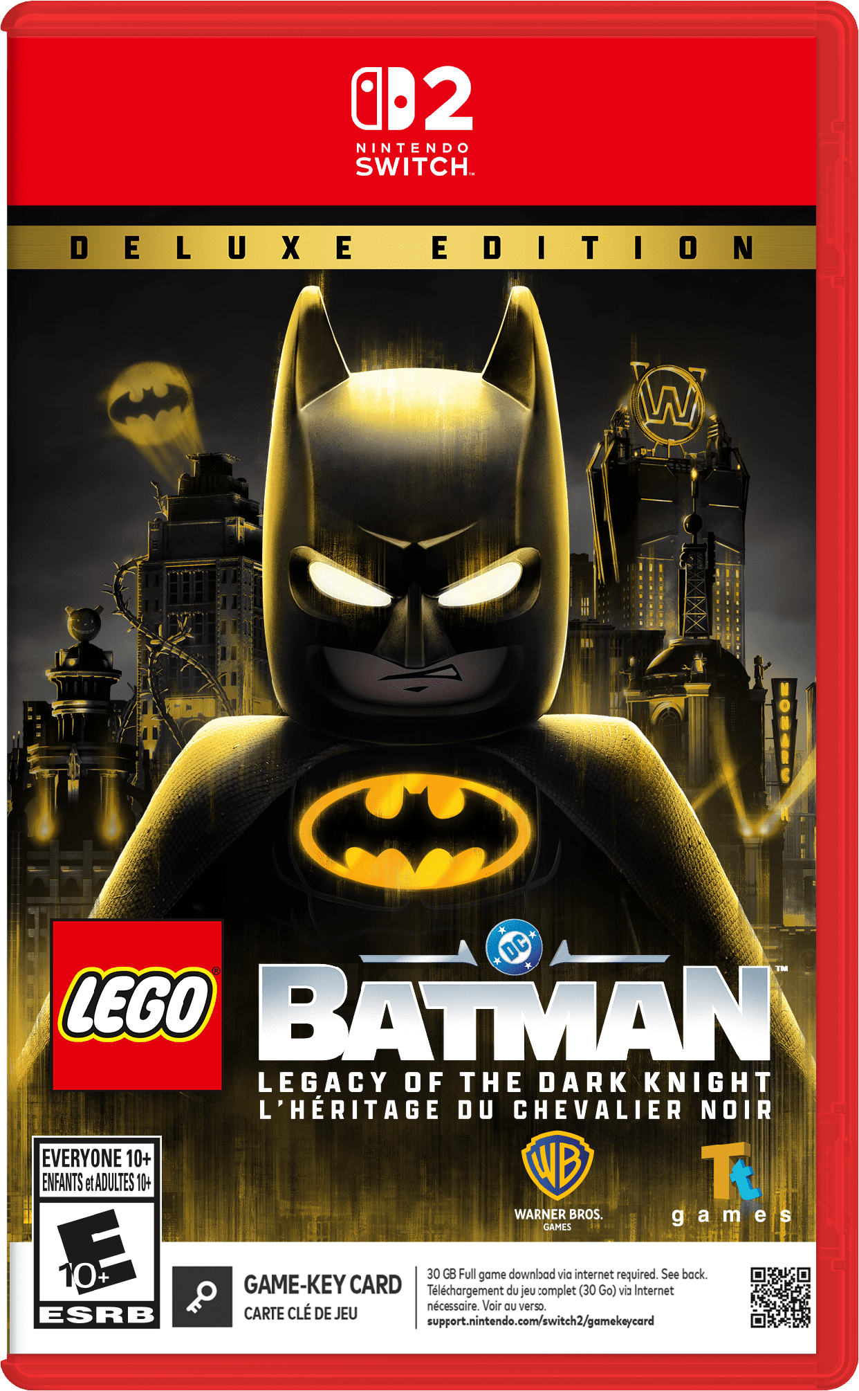 Jeu vidéo LEGO Batman: Legacy of the Dark Knight Deluxe Edition pour (Nintendo Switch 2)