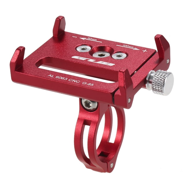 GUB Support de Téléphone pour Vélo Universel Ajustable, Support de Cellulaire pour Bicyclette, Support, Cradle, Pince