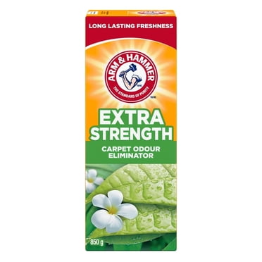 Arm & Hammer Carpet Odour Eliminator, Extra Strength, Vacuum Booster for Dirt and Pet Hair, 850g