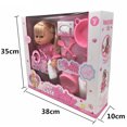 thumbnail image 3 of Baby Doll Set Creative Simulation Baby Realistic Doll Set Kids Doll Toy, 3 of 3