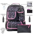 thumbnail image 3 of Jetstream 3-Piece Kids School Backpack Set with Pencil Case and Water Bottle, Back Pack, 3 of 9