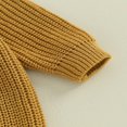 thumbnail image 4 of Chandails à Col pour Bébé Manches Longues Pulls Tricotés Amples, 4 of 7