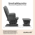 thumbnail image 4 of Chaise et repose-pieds Storkcraft Hoop, 4 of 11