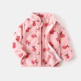 thumbnail image 2 of Birdeem Childrens Teddy Fleece Top Zipper Jacket with Flannel Double-Sided Fleece Top Jacket, 2 of 3