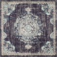 thumbnail image 1 of Unique Loom Penrose Center Medallion Rug8' x 8' Square Navy Blue/Beige, 1 of 2