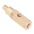 thumbnail image 4 of Oil Pressure Gauge Fitting, Easy Installation T Piece Brass Adaptor Universal Excellent Performnace 1/8in  For Car Modification, 4 of 8