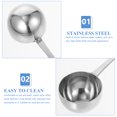thumbnail image 4 of 2pcs 20ML Stainless Steel Coffee Measure Spoon Durable Milk Powder Spoon Kitchen Measuring Scoop (Silver), 4 of 8