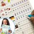 thumbnail image 4 of Zhuge Magic Ink Copybooks for Kids Reusable Handwriting Workbooks for Preschools Grooves Template Design and Handwriting Aid Practice for Kids The Print Writing (4 Books with Pens), 4 of 5