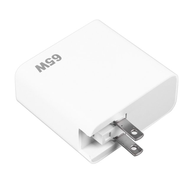 USB C USB A Charging Dock, PD 65W Lightweight Portable 3 Ports USB Charger Dock Safe for Phones for Laptops