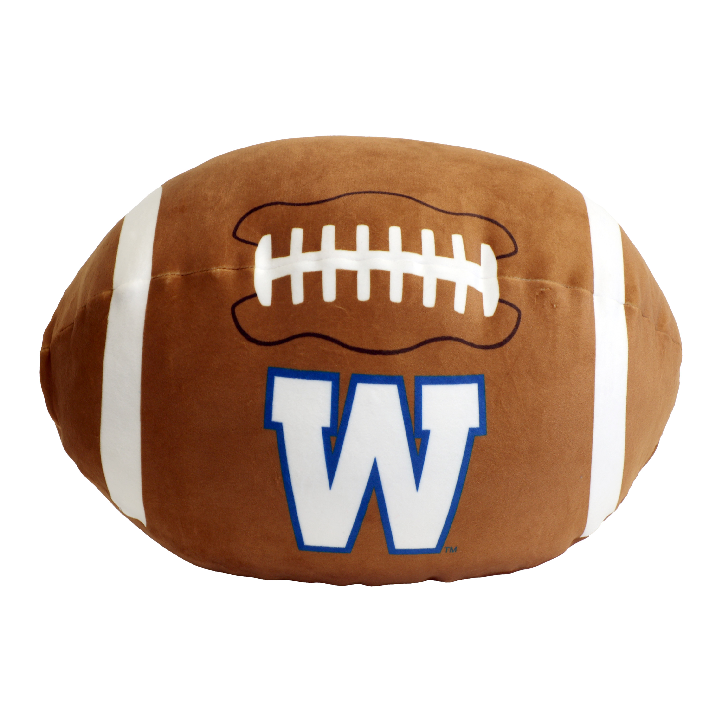 CFL Winnipeg Blue Bombers Football Shaped Cushion