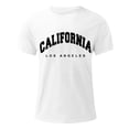 thumbnail image 3 of BOBOGOJP T-Shirts pour Hommes à Manches Courtes T-shirt Graphique (Blanc,G), 3 of 4