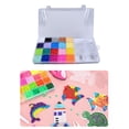 thumbnail image 2 of 2.6mm Puzzles Toys Handmade Craft Birthday Gift with Box Colorful Pixel Art Bead Beading Girls, 2 of 8