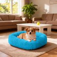 thumbnail image 4 of Lit pour Animaux de Compagnie Apaisant et Confortable pour Chats et Chiens Coussin Doux avec Fonction Auto-Chauffante Lavable en Machine pour Usage Intérieur et Extérieur, 4 of 5