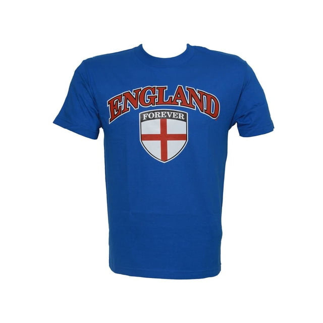 England Forever! Country T Shirt, XXX-Large Bllue