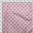 thumbnail image 3 of oneOone Tissu Popeline de Coton Imprimé Géométrique Ikat BTY 42 Pouces de Large, 3 of 4