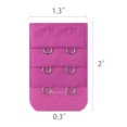 thumbnail image 3 of INSPIRE CHIC Rallonge de Soutien-Gorge pour Femmes à 3 Rangées avec 2 Crochets, Extension de Brassière, Crochets d'Extension, Adaptateur de Bretelles, Rose 10, 3 of 5