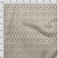 thumbnail image 4 of oneOone Cotton Poplin Orange Fabric Florals Craft Projects Decor Fabric Printed By The Yard 56 Inch Wide, 4 of 4