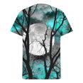 thumbnail image 5 of Styesk T-Shirts pour Homme Décontractés Mode Col Rond Chandail Imprimé T-Shirt Manches Courtes Hauts, 5 of 5
