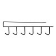 thumbnail image 2 of Kitchen Storage Rack Cupboard Shelf Hanging Hook Organizer Holder for Kitchen Wardrobe Storage, 2 of 7