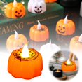 thumbnail image 1 of Oliegs Heated Blanket LED Pumpkin Candle Light For Atmosphere Decoration And Party Halloween Decorative To Chocolate, 1 of 5
