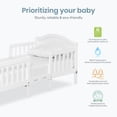 thumbnail image 4 of Dream On Me Portland 3 in 1 Convertible Toddler Bed, 4 of 6