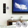 thumbnail image 1 of PRETXORVE Magnetic Remote Control Hook, 2 Magnetic Remote Control Holders, Wall Mount Tv Remote Control Manager and Home Organizer for Household Storage with Remote, 1 of 6