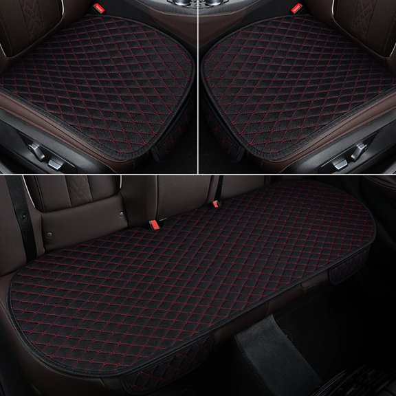 NIZELUK Clearance Car Seat Cushion Car Seat Protector Car Front Seat Rear Seat Covers Non-slip Breathable Universal Car Cushion For Car SUV Fall Savings Clearance Sales Today Deals Prime