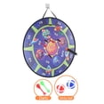 thumbnail image 4 of Children's Dart Board, Dinosaur Sky Shape Double Competitive Throwing Toy, Safe Foam Axes, Hook & Loop Target, Motor Skills Development, Indoor Outdoor Game, Score Tracking, Gift for 6+, 4 of 9