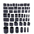 thumbnail image 3 of Xingzhi Leather Phone Case Metal Hole Puncher Set Multifunctional Belt Portable Punch Tool Kit Leathercraft Handicraft Type 4, 3 of 6