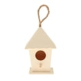 thumbnail image 2 of koolsoo Backyard Wooden Bird House Feeding Nest for Wren Style7, 2 of 6