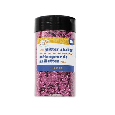 TINY HANDS Pink Glitter Shaker 113 g (4 oz), Ages 6+