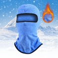 thumbnail image 1 of Winter Fleece Balaclava Face Mask, Thickened Warm Windproof Ski Mask for Cold Weather, Breathable Motorcycle Riding Cover for Snowboarding, Cycling and Outdoor Winter Sports, 1 of 1